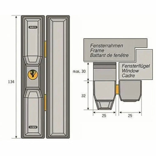 Ключалка ABUS