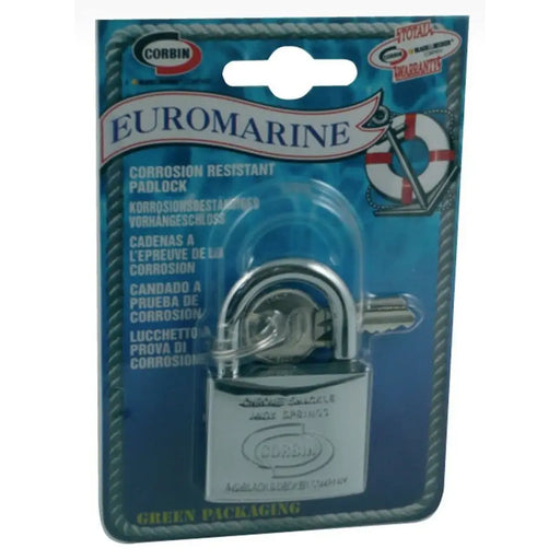 Ключалка CORBIN Euromarine 4 mm 25 mm Лък Неръждаема