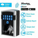 Ключалка Master Lock 5441EURD цинк Пластмаса Квадратен