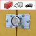 Ключалка Master Lock цинк Квадратен (4 броя)