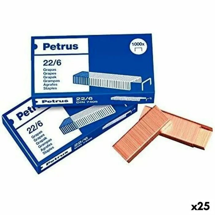 Ключалки Petrus 22/6 6 mm (25 броя)