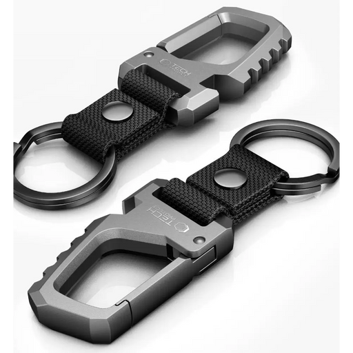 Ключодържател Tech-Protect Slidelock - черен и сив
