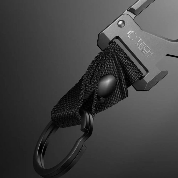 Ключодържател Tech-Protect Slidelock - черен и сив