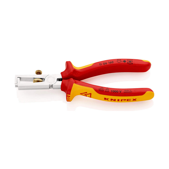 Клещи за оголване на тел Knipex 11 06 160 57 x 19 x 160 mm Клещи за Кабели