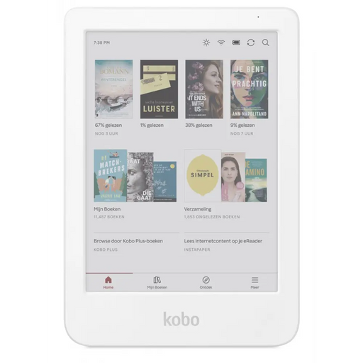 Kobo Clara Color четец на електронни книги Сензорен екран
