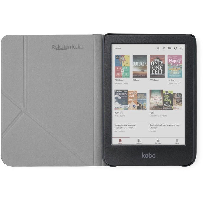 Калъф Etui Kobo Clara Colour/BW SleepCover, цвят Cayenne Red