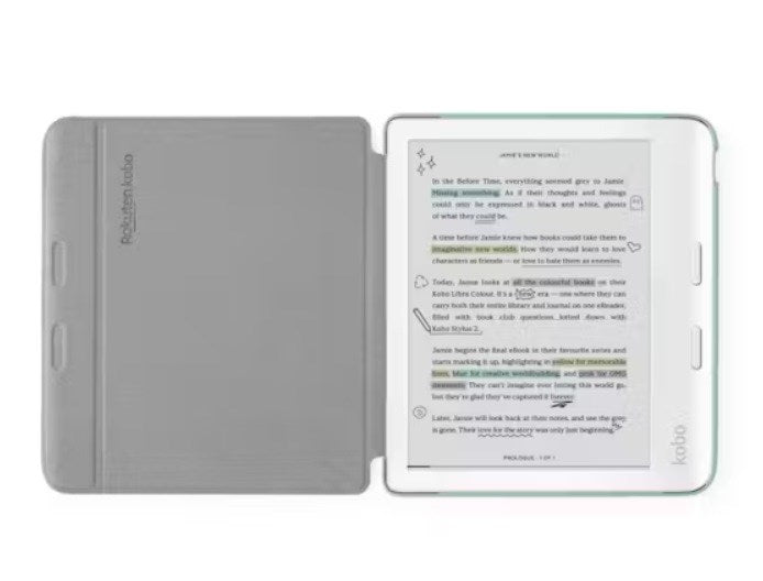 Etui Kobo Libra Color Basic SleepCover Case Garden Green