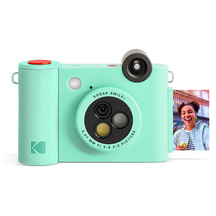 Фотоапарат за моментни снимки KODAK SMILE + GREEN