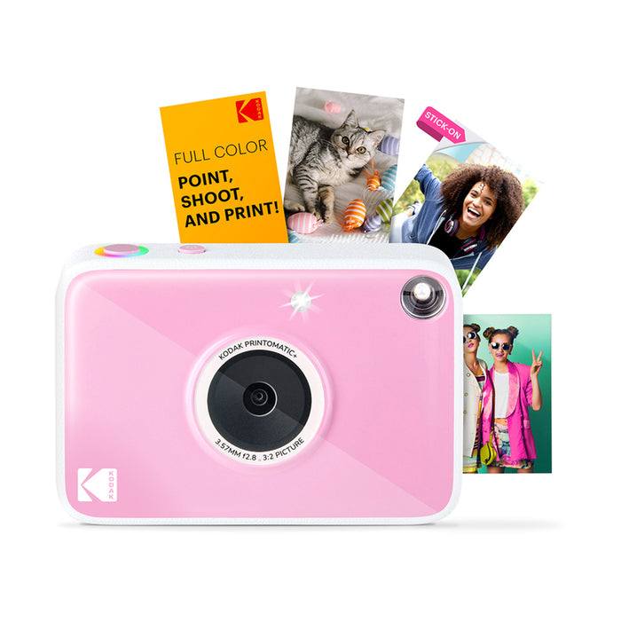 Фотоапарат за моментни снимки KODAK PRINTOMATIC + PINK