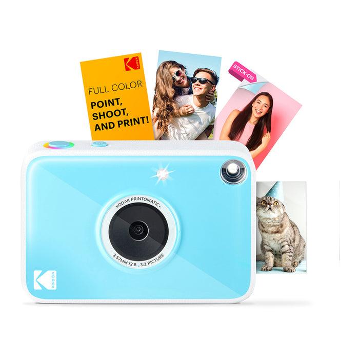 Фотоапарат за моментни снимки KODAK PRINTOMATIC + BLUE
