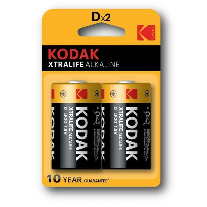 Алкални батерии Kodak 1,5 V LR20 (10 броя)