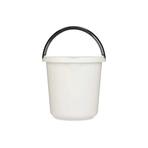 Кофа с Дръжка Бял Антрацит 10 L 30 x 28,5 x 30 cm (18 броя)