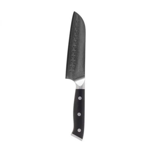Kohersen Elegance Ebony Wood Нож Santoku Дамаска стомана