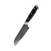 Kohersen Elegance Ebony Wood Нож Santoku Дамаска стомана