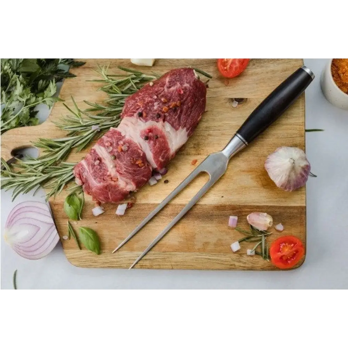 Kohersen Elegance Ebony Wood Вилица за месо Неръждаема