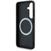 Кожен калъф BMW Carbon MagSafe за Samsung Galaxy S25 - черен