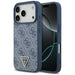 Кожен калъф Guess 4G Triangle Strass MagSafe за iPhone 17