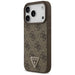 Кожен калъф Guess 4G Triangle Strass MagSafe за iPhone 17