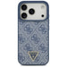 Кожен калъф Guess 4G Triangle Strass MagSafe за iPhone 17