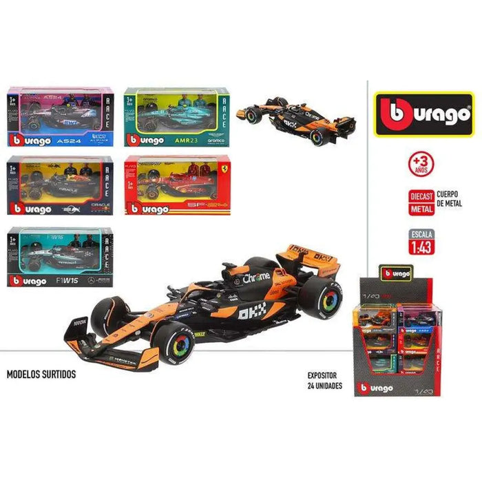 Кола Bburago F1 2024 1:43