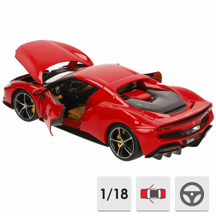 Кола Bburago Ferrari 296 GTB 1:18