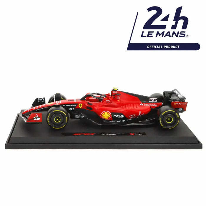 Кола Bburago Ferrari F1 Racing SF23 #55 C 1:18