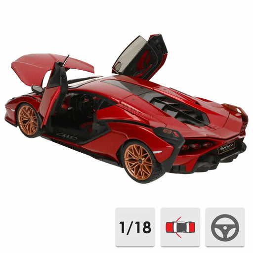 Кола Bburago GT-Lamborghini Sian FKP 37 1:18