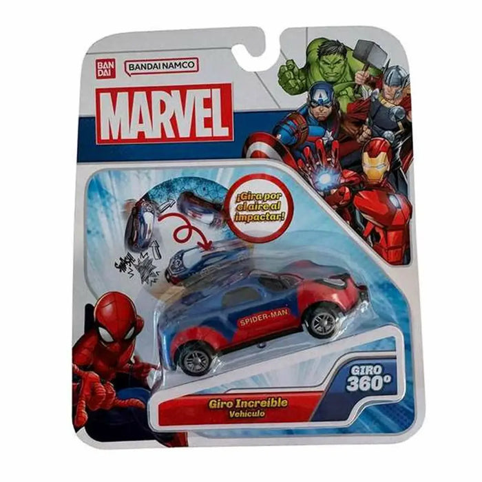 Кола играчка Bandai Flip Cars Marvel