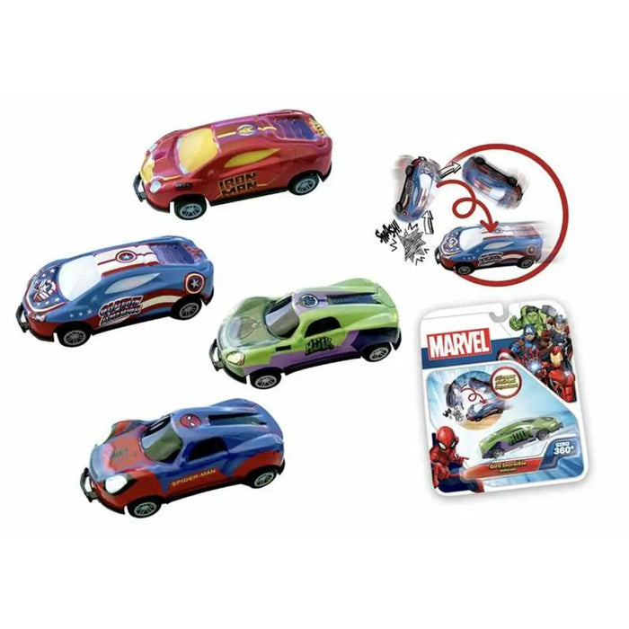 Кола играчка Bandai Flip Cars Marvel
