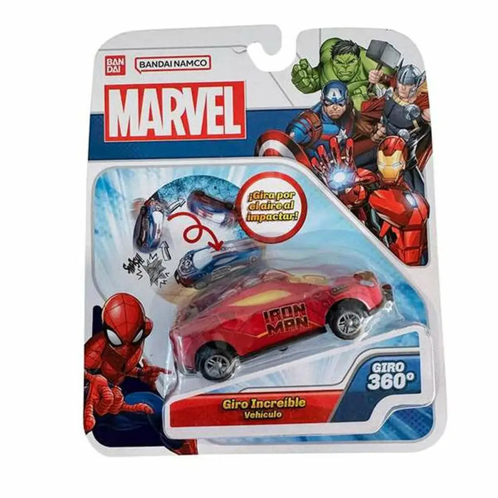 Кола играчка Bandai Flip Cars Marvel
