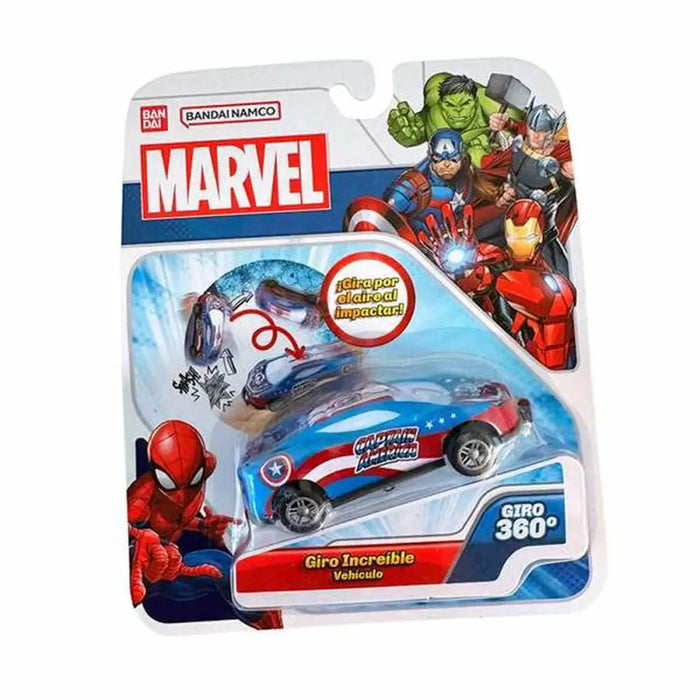 Кола играчка Bandai Flip Cars Marvel