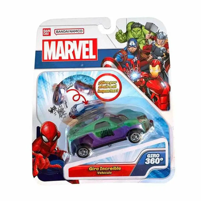 Кола играчка Bandai Flip Cars Marvel