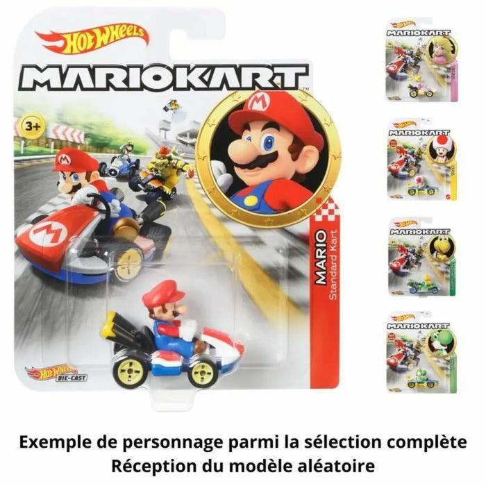Кола играчка Hot Wheels Mario Kart 1:64