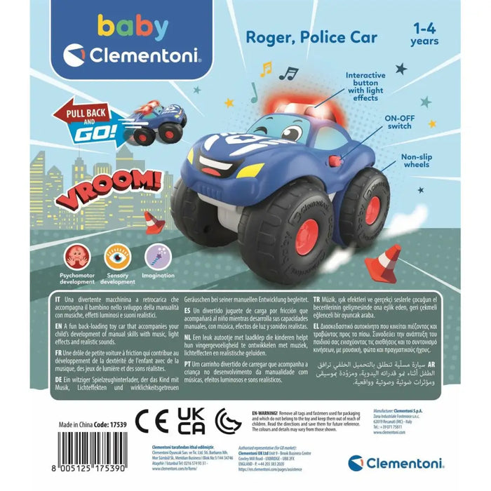 Кола играчка Clementoni Roger