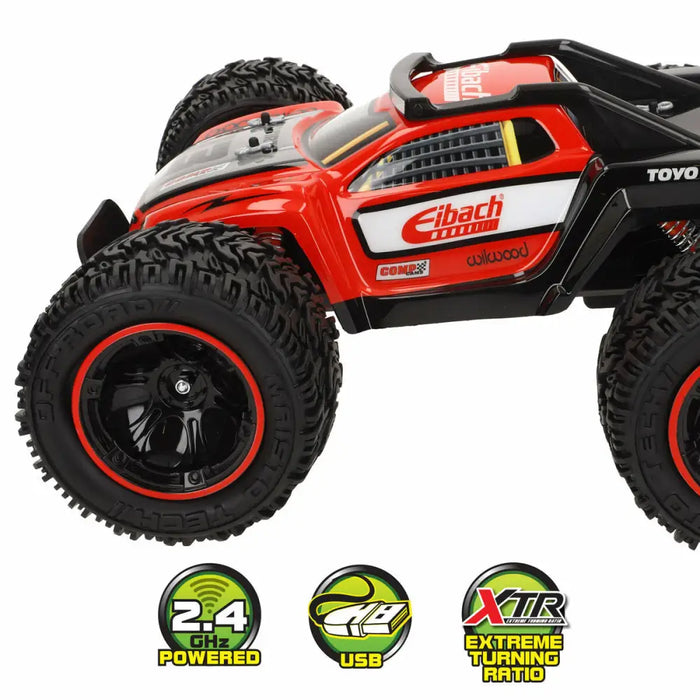 Кола с Радиоуправление Maisto Trophy Truck Червен 1:14 37 x