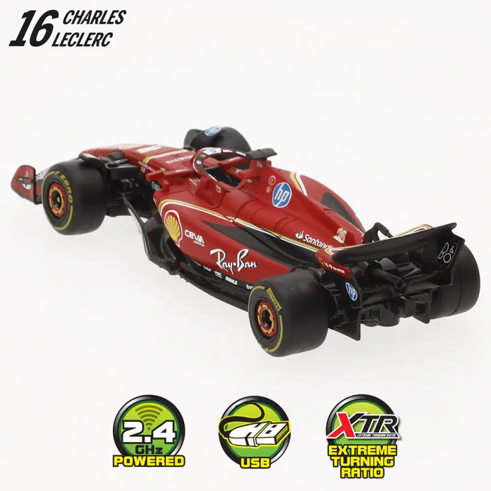 Кола с Радиоуправление Audi F1 2024 FERRARI SF-24 Черен