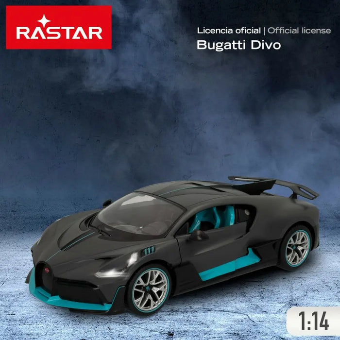 Кола с Радиоуправление Bugatti Divo 1:14 Тъмно сив (2 броя)