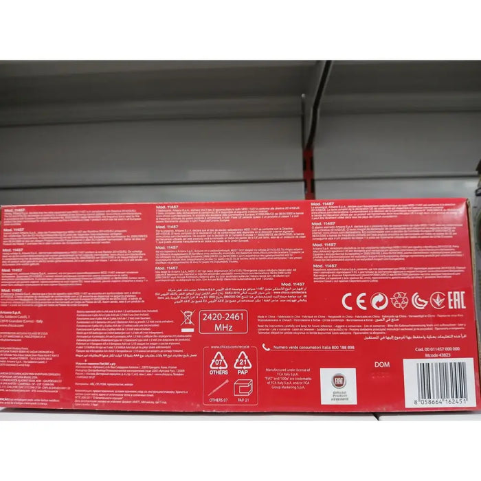 Кола с Радиоуправление Chicco Fiat 500 Червен 14 x 13,5 x