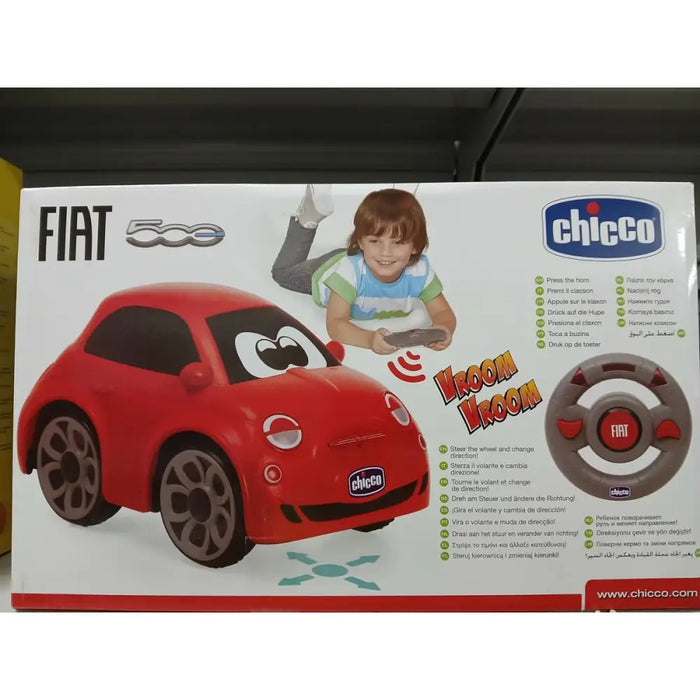 Кола с Радиоуправление Chicco Fiat 500 Червен 14 x 13,5 x