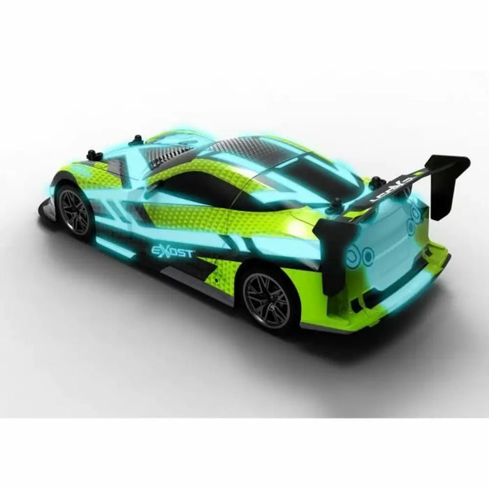 Кола с Радиоуправление Exost Flash Light 1:14 Зелен Vert