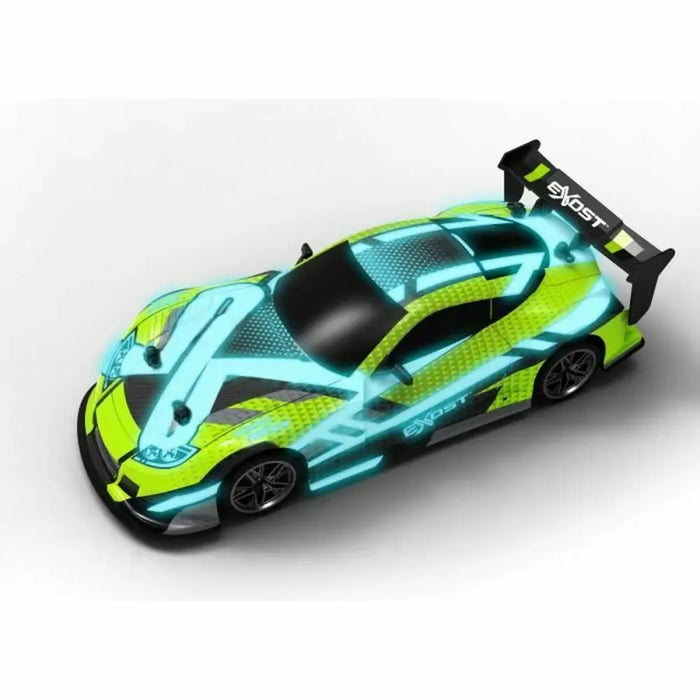 Кола с Радиоуправление Exost Flash Light 1:14 Зелен Vert