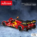 Кола с Радиоуправление Ferrari 36 X 11 X 15 CM (2 броя)