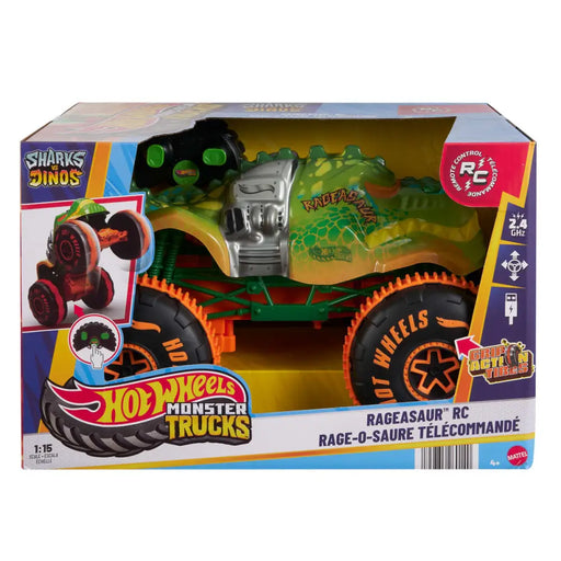 Кола с Радиоуправление Hot Wheels Monster Trucks Samsh O