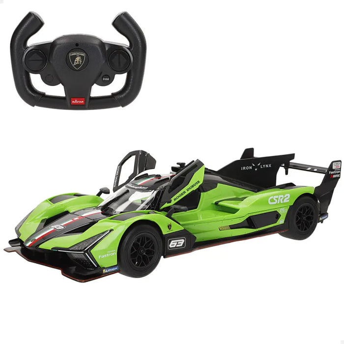 Кола с Радиоуправление Lamborghini 35 X 9 X 14 CM (2 броя)