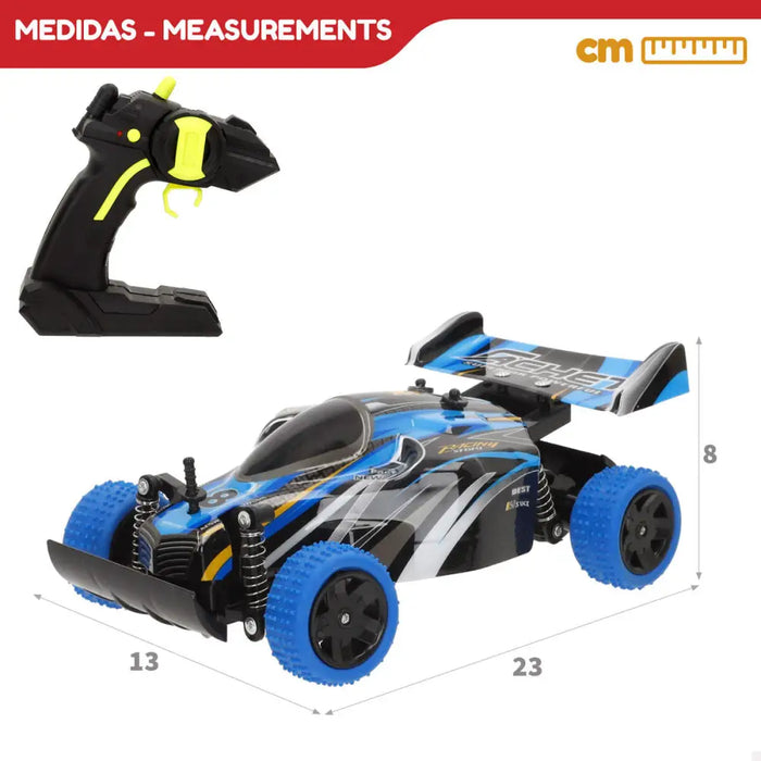 Кола с Радиоуправление Speed & Go 23 x 8 x 13 cm (2 броя)