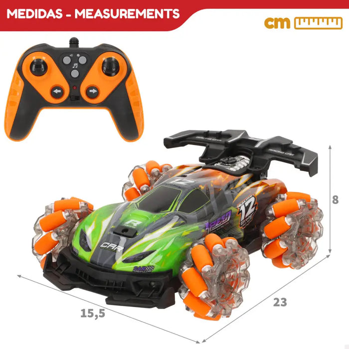 Кола с Радиоуправление Speed & Go 23 X 8 X 15,5 CM (2 броя)