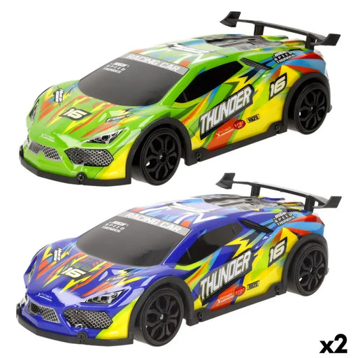Кола с Радиоуправление Speed & Go 24 x 7 x 10 cm (2 броя)
