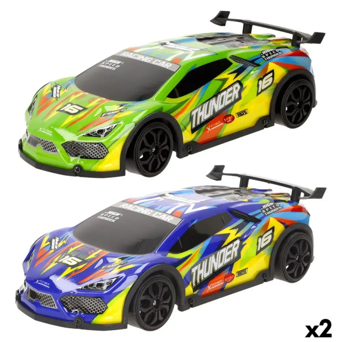 Кола с Радиоуправление Speed & Go 24 x 7 x 10 cm (2 броя)
