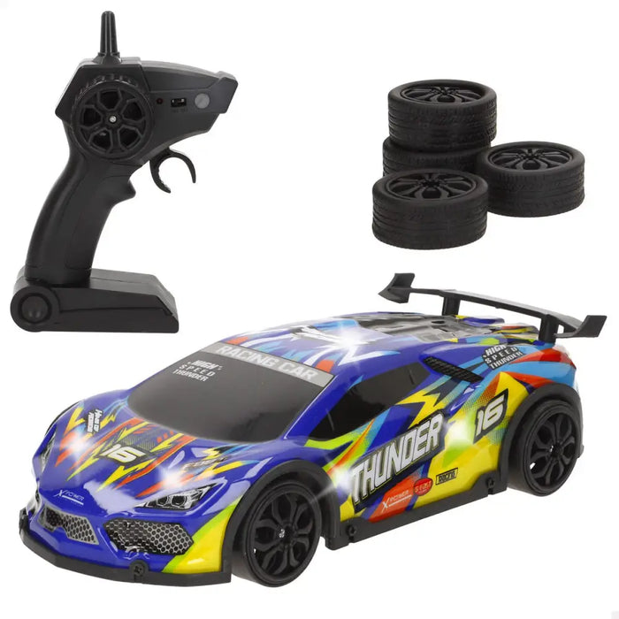 Кола с Радиоуправление Speed & Go 24 x 7 x 10 cm (2 броя)