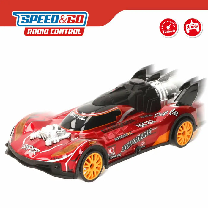 Кола с Радиоуправление Speed & Go (4 броя)